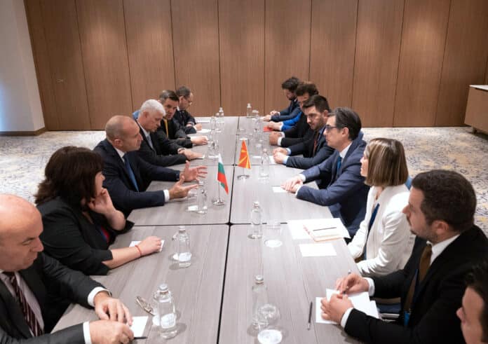 Среща на Румен Радев и Стево Пендаровски