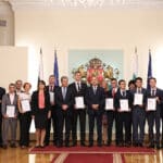 Връчване на отличието "Джон Атанасов"