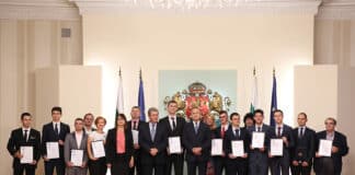 Връчване на отличието "Джон Атанасов"