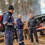 Главен комисар Николай Николов и колегите му. Снимка: МВР