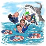 Напускат потъващия кораб