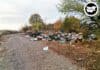 Отпадъци след село Маринка