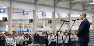 Президентът при откриването