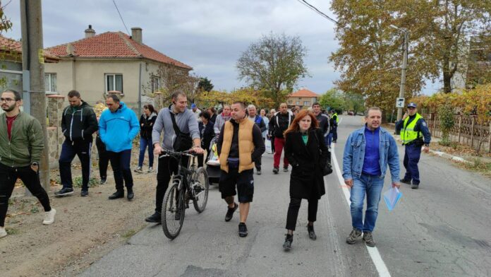 Протест в Българово