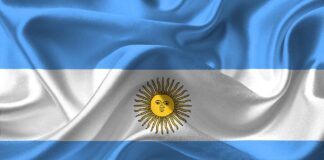 Аржентина, знаме
