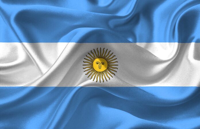 Аржентина, знаме