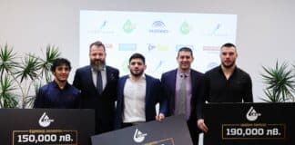 Данаил Ганчев, Едмонд Назарян, Айк Мнацаканян, Кирил Милов и Христо Маринов