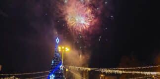 Коледна елха във Видин