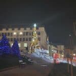 Коледна украса в Асеновград