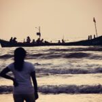 Лодка с бежанци.