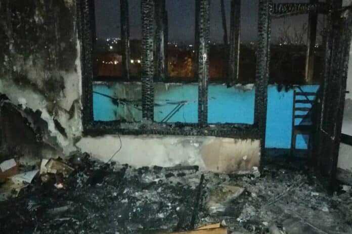 Пожар в Пловдив