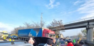 Протест на ГКПП „Дунав мост“