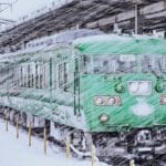 Снежна буря - влак.