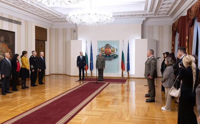 Церемония в Президентството