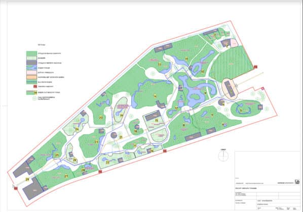 Планът на Зоопарка