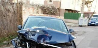 Автомобилът на заподозрения