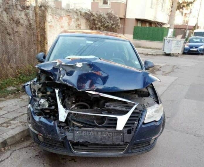 Автомобилът на заподозрения