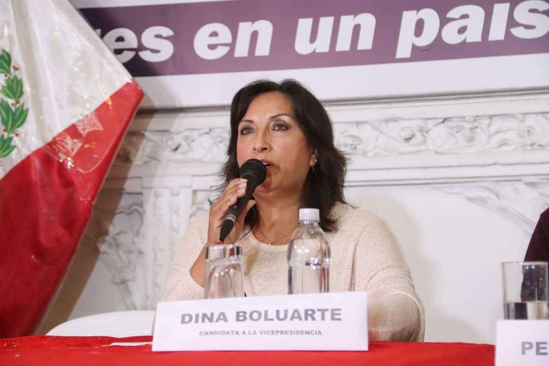 Президентът на Перу Дина Болуарте заяви че след една година