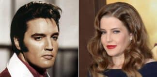 Елвис Пресли и Лиза Мари Пресли