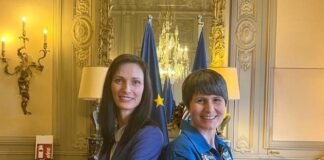 Мария Габриел и Саманта Кристофорети