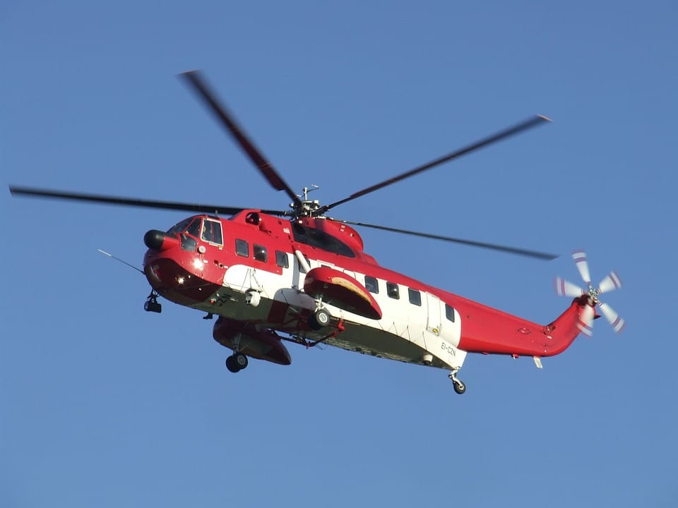 Медицински хеликоптер Снимка Pixabay
Медицинските хеликоптери за спешна помощ ще кацат