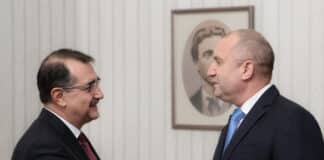 Фатих Дьонмез и Румен Радев