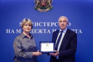 Весела Лечева и Люк Тардиф