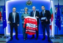 Весела Лечева и Люк Тардиф