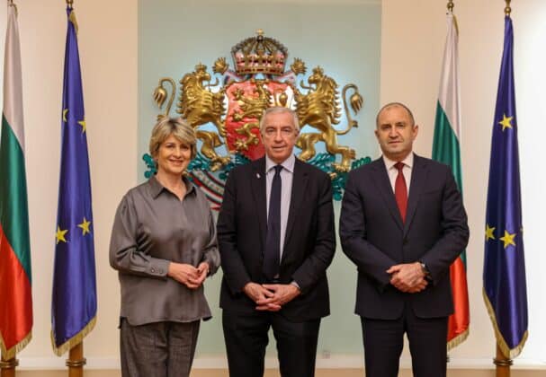 Весела Лечева, Люк Тардиф и Румен Радев