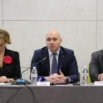 Д-р Полина Карастоянова, министър Илин Димитров, Стоил Алипиев