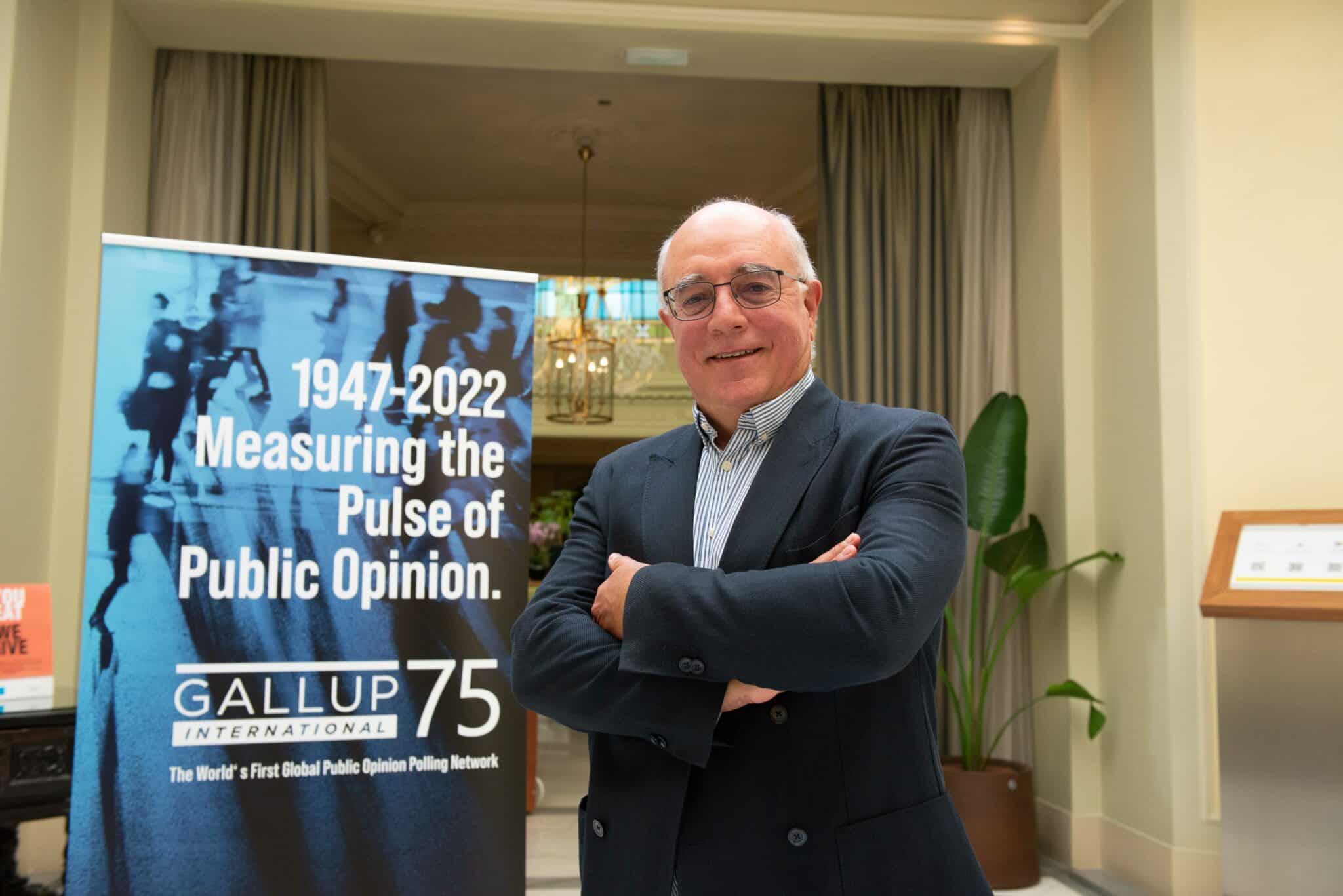 Президентът на глобалната асоциация Галъп интернешънъл Кънчо Стойчев е дал