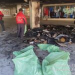 Пожар в подлез