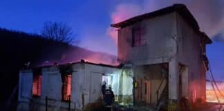 Пожар в Белиш