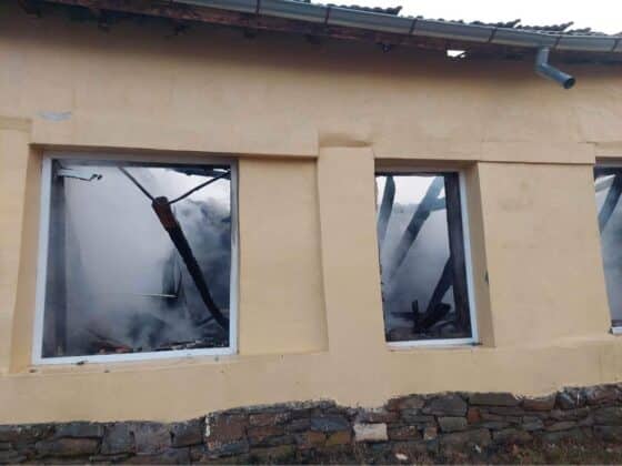 Пожар в Белиш