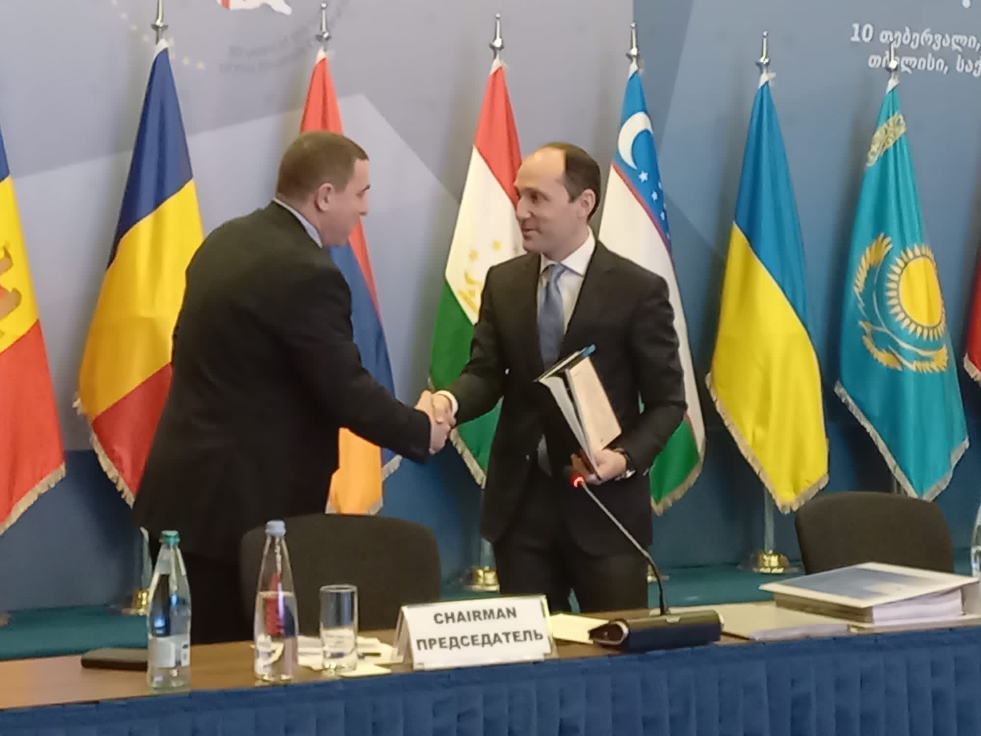 Заместник министърът на транспорта и съобщенията Николай Найденов предаде на Грузия