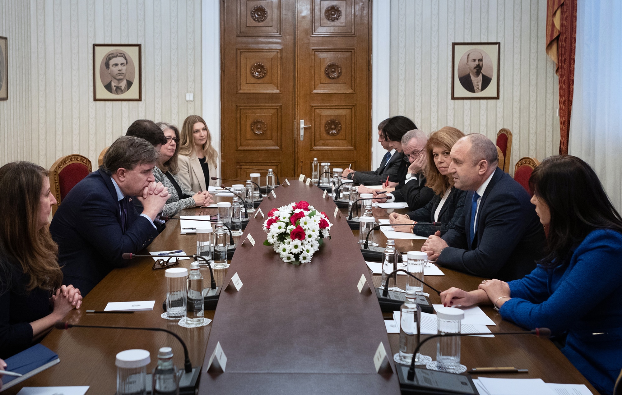 Държавният глава се срещна с ръководителя на Офиса за координиране