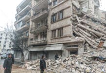 Разрушения в Сирия