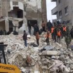 Разрушения в Сирия