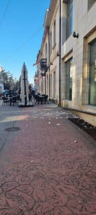 Щети от земетресение