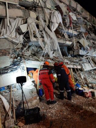 Спасителна акция в Турция