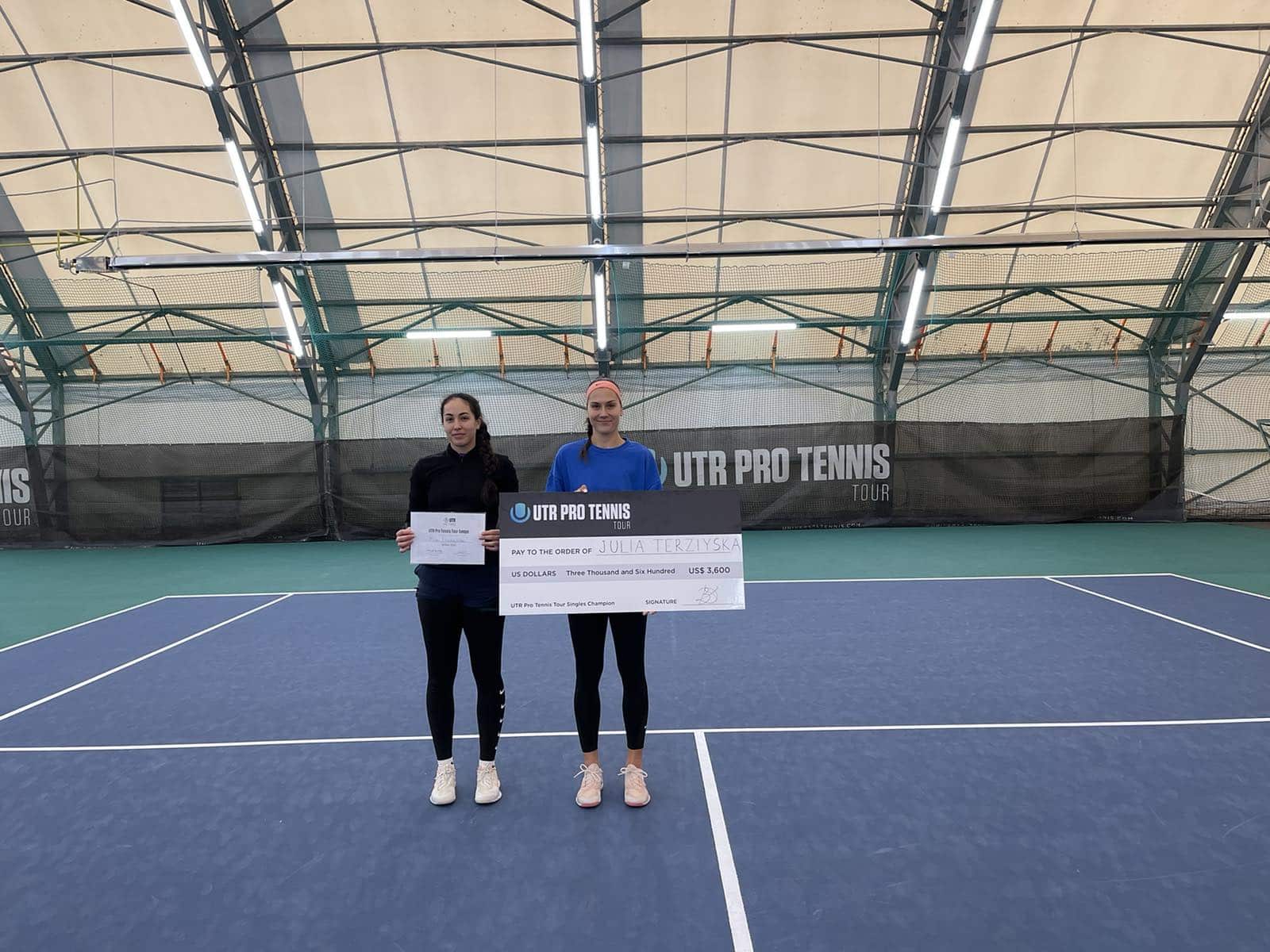 Джулия Терзийска завоюва втора поредна титла на UTR тенис турнир