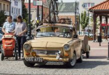 Ретро автомобил, трабант