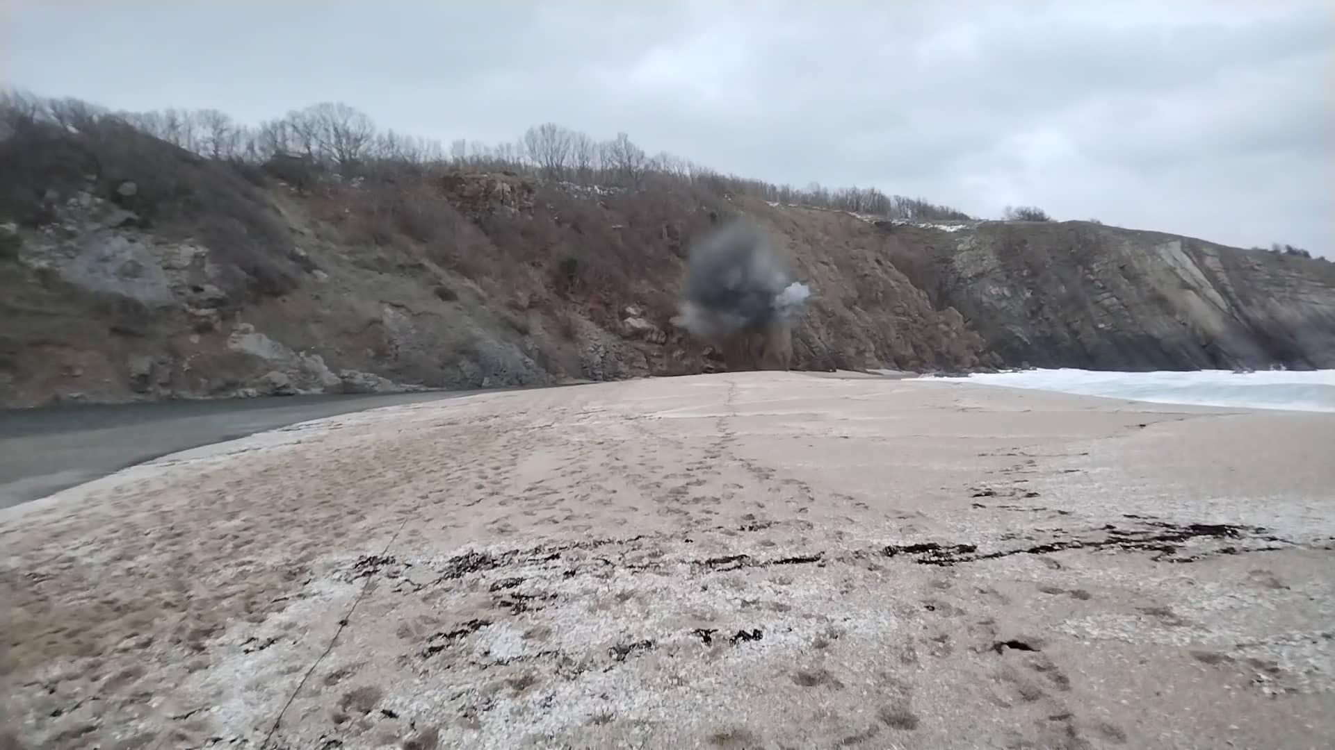 Устието на река Велека вече е отпушено става ясно от