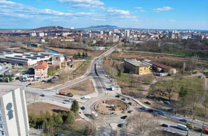 Кръгово кръстовище до ХЕС