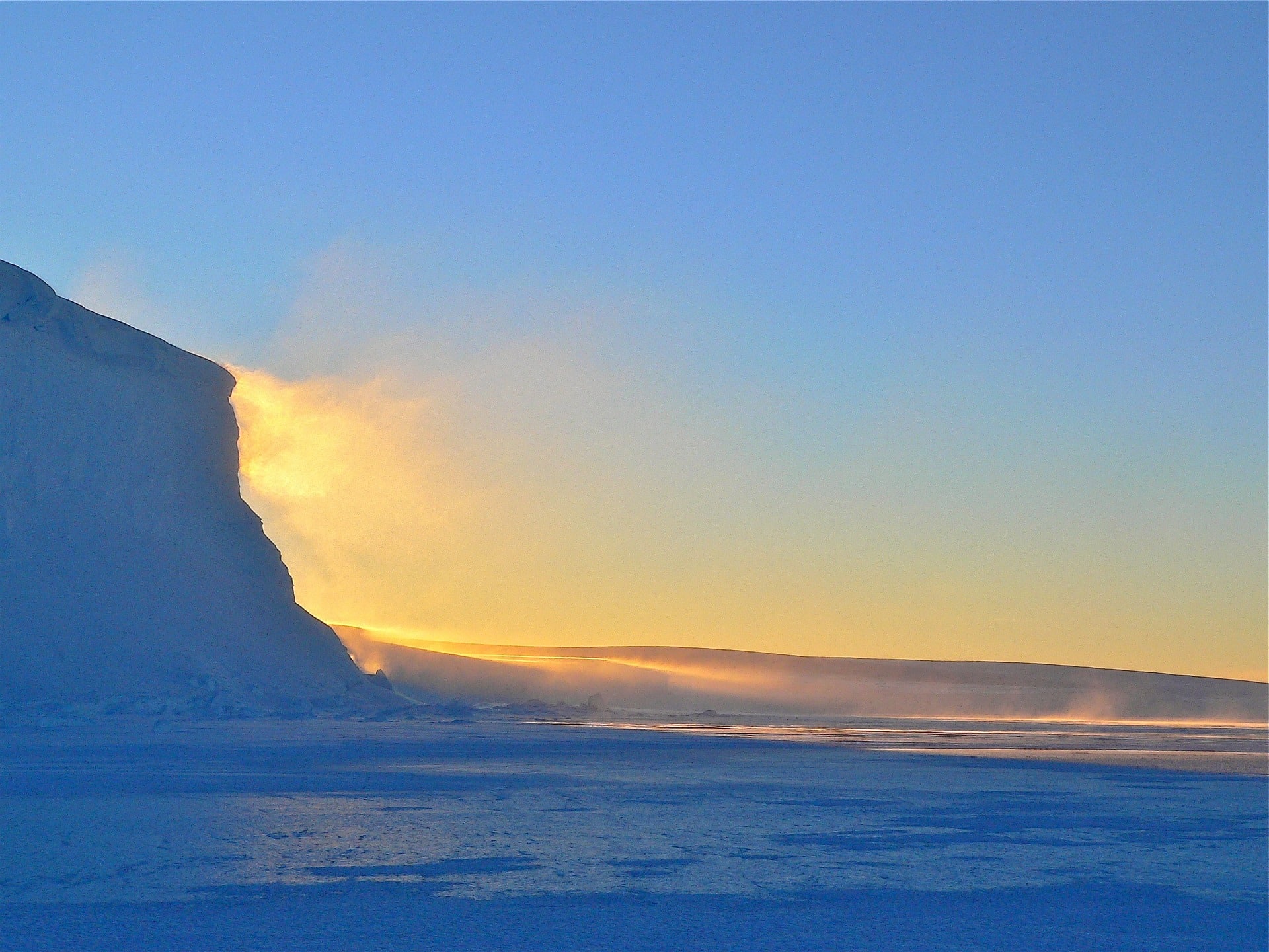 Бързо топящият се антарктически лед причинява драматично забавяне на дълбоките