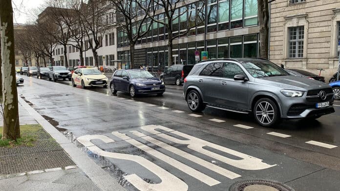 Уличен трафик в Берлин