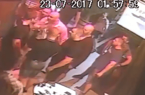 Бой в бар "Бикини"