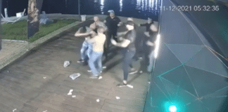 Сбиване пред дискотека "Dock 5"