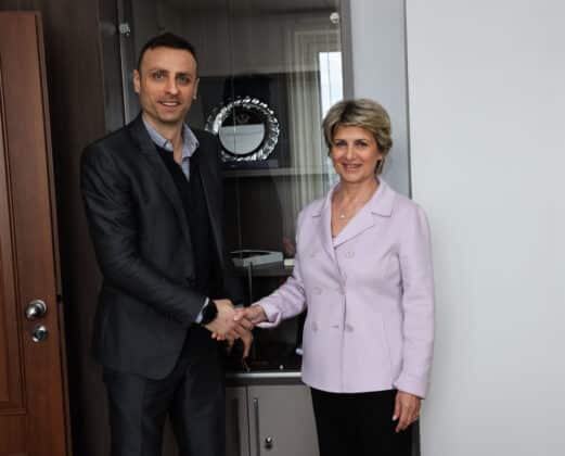 Димитър Бербатов и Весела Лечева