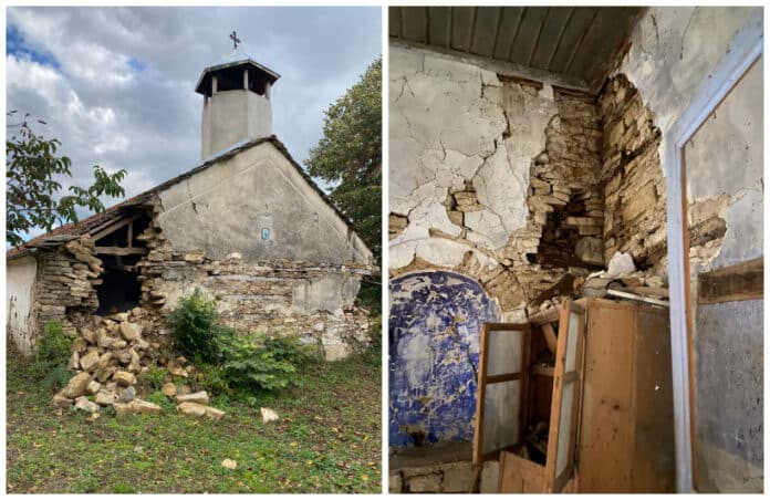 Храм „Свети Димитър“ в село Ветринци